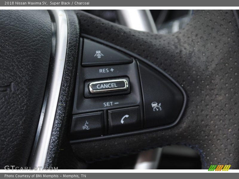Super Black / Charcoal 2018 Nissan Maxima SV