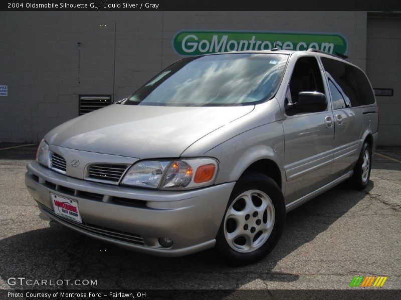 Liquid Silver / Gray 2004 Oldsmobile Silhouette GL