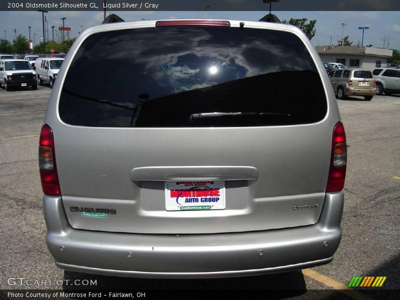 Liquid Silver / Gray 2004 Oldsmobile Silhouette GL