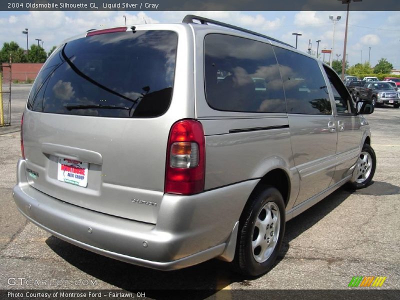 Liquid Silver / Gray 2004 Oldsmobile Silhouette GL