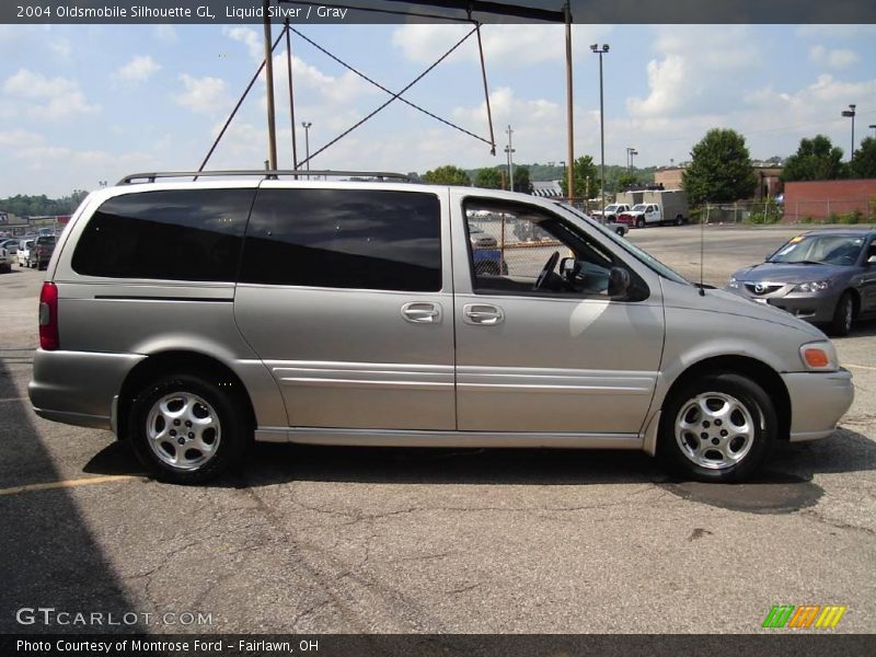 Liquid Silver / Gray 2004 Oldsmobile Silhouette GL