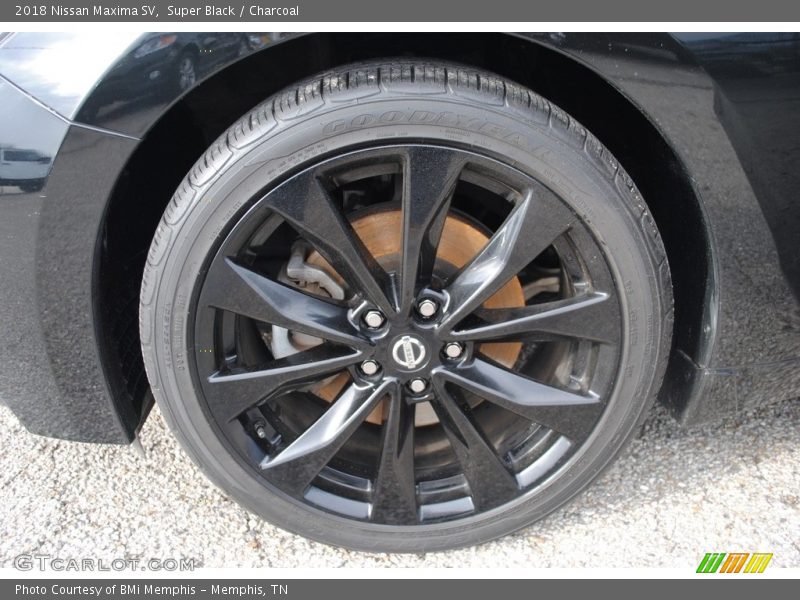 Super Black / Charcoal 2018 Nissan Maxima SV
