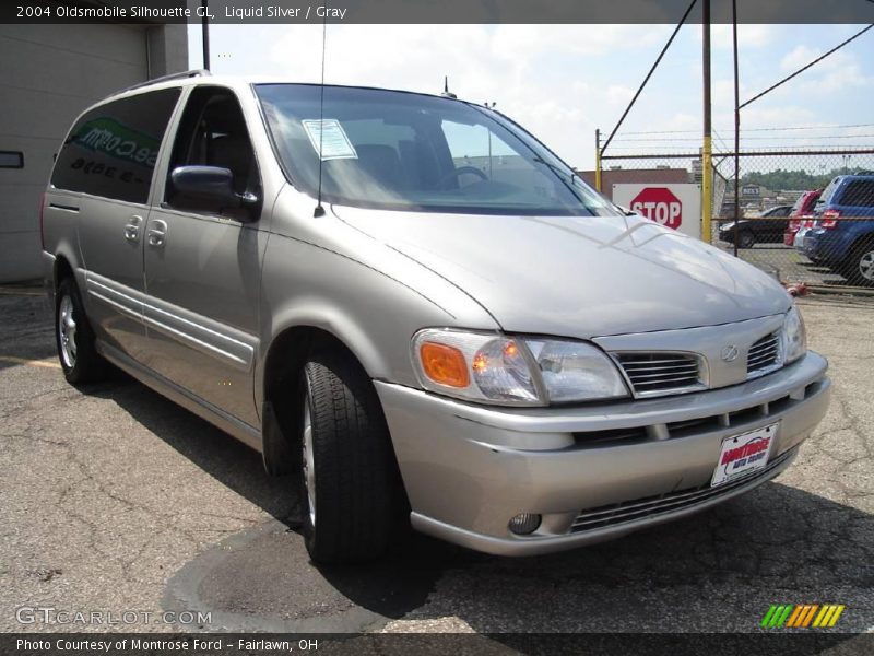 Liquid Silver / Gray 2004 Oldsmobile Silhouette GL