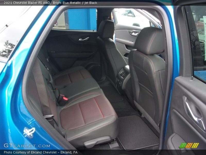 Bright Blue Metallic / Jet Black 2021 Chevrolet Blazer RS AWD