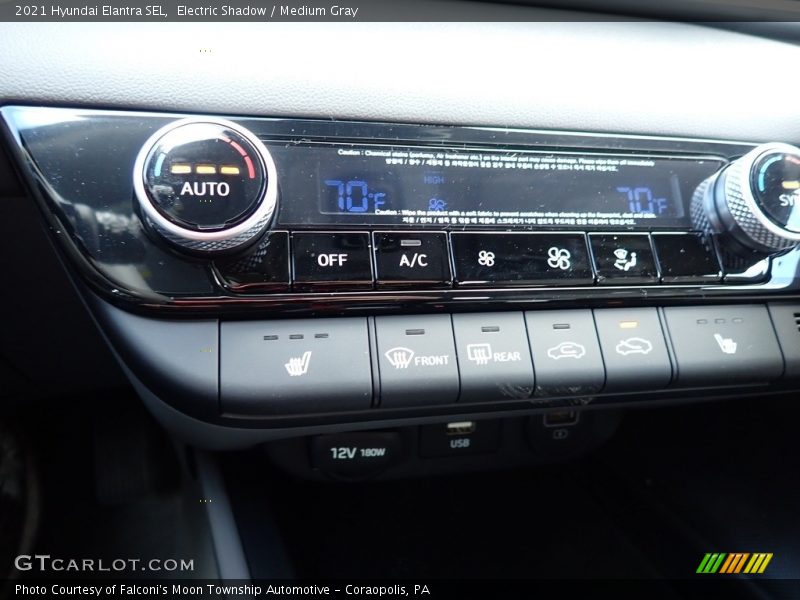 Electric Shadow / Medium Gray 2021 Hyundai Elantra SEL