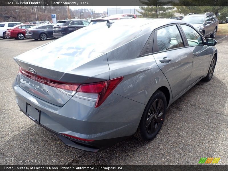 Electric Shadow / Black 2021 Hyundai Elantra SEL