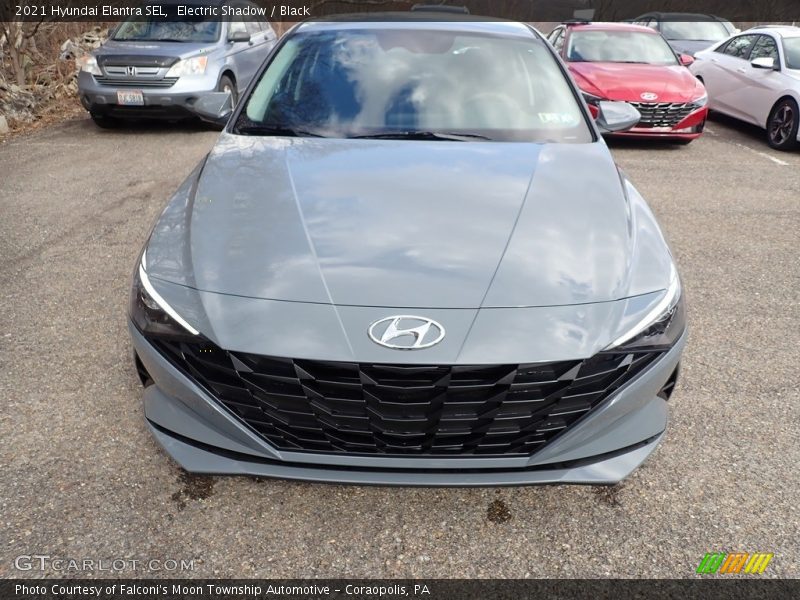 Electric Shadow / Black 2021 Hyundai Elantra SEL