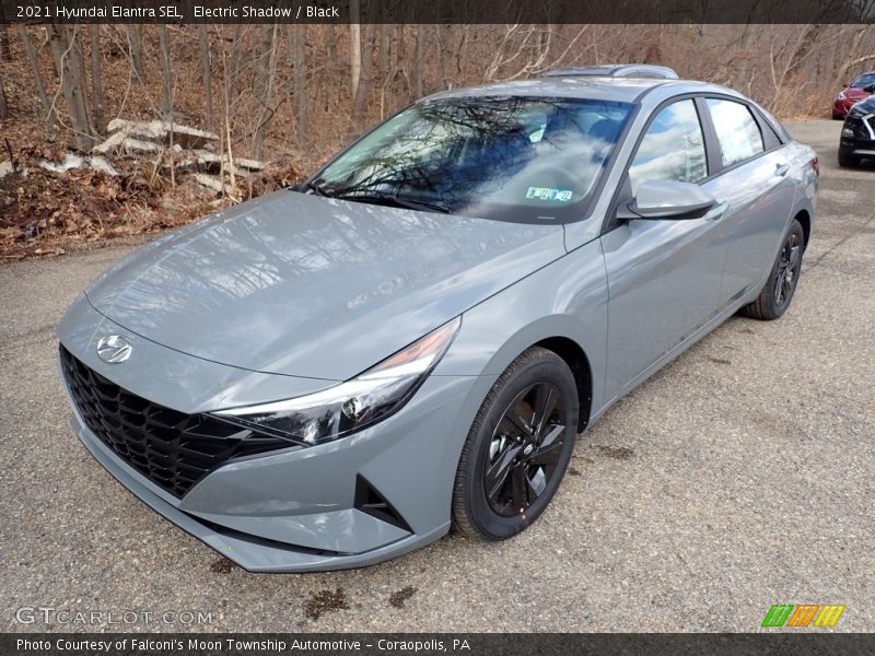 Electric Shadow / Black 2021 Hyundai Elantra SEL