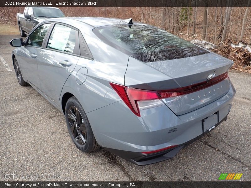 Electric Shadow / Black 2021 Hyundai Elantra SEL