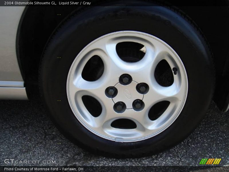 Liquid Silver / Gray 2004 Oldsmobile Silhouette GL