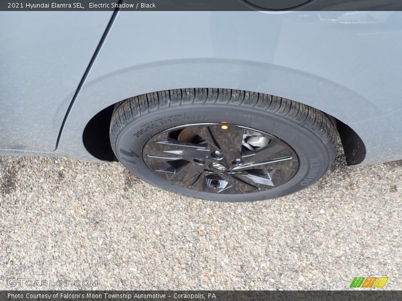 Electric Shadow / Black 2021 Hyundai Elantra SEL