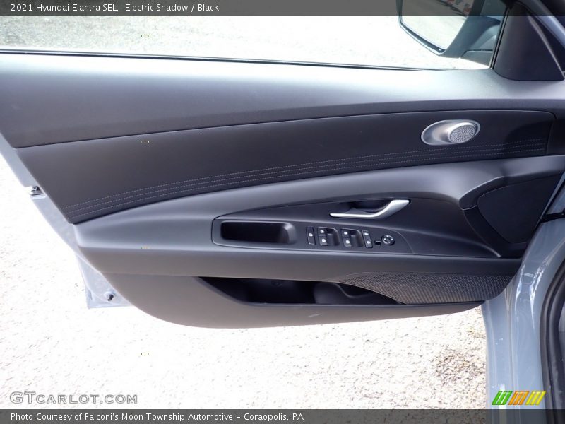 Electric Shadow / Black 2021 Hyundai Elantra SEL