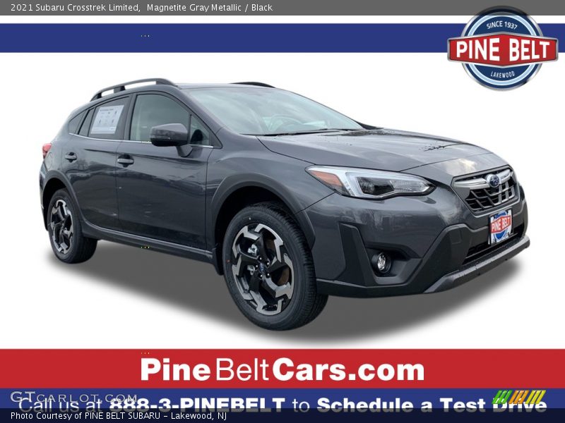 Magnetite Gray Metallic / Black 2021 Subaru Crosstrek Limited