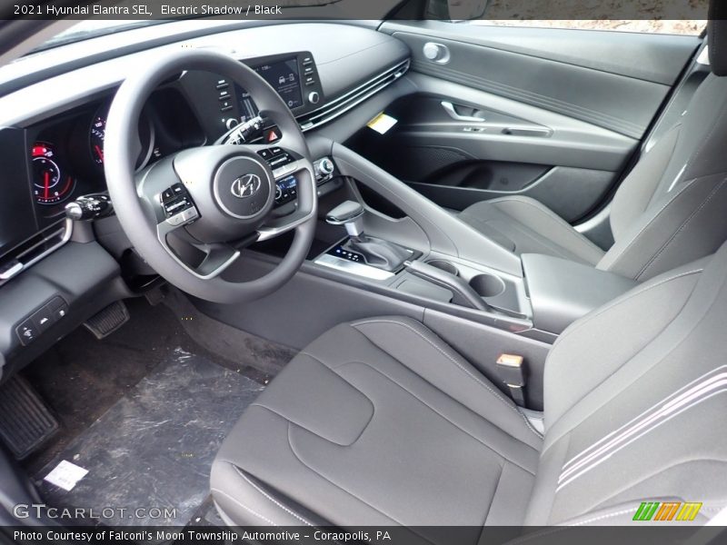 Electric Shadow / Black 2021 Hyundai Elantra SEL