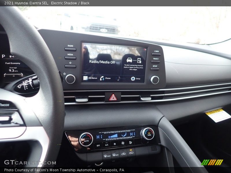 Electric Shadow / Black 2021 Hyundai Elantra SEL