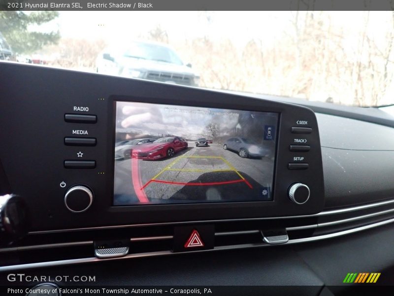 Electric Shadow / Black 2021 Hyundai Elantra SEL