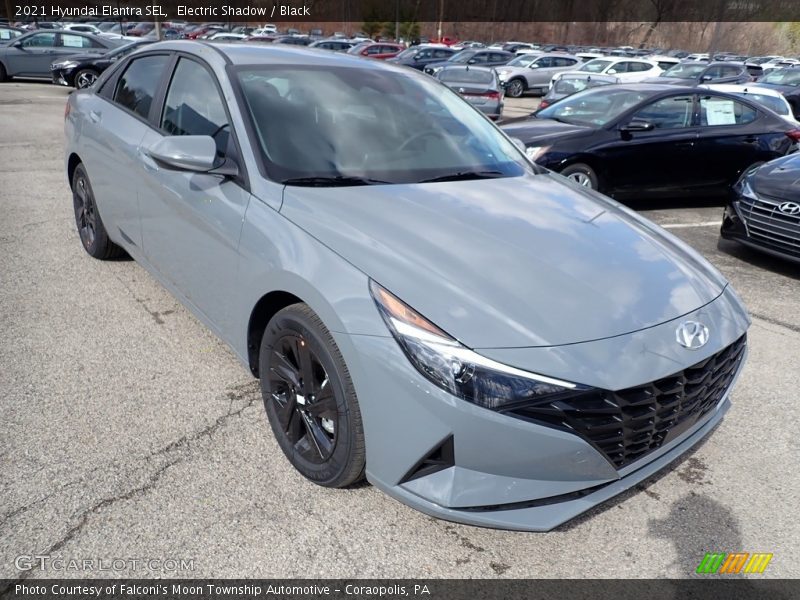 Electric Shadow / Black 2021 Hyundai Elantra SEL