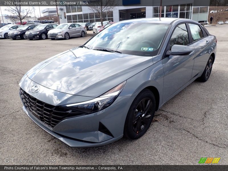 Electric Shadow / Black 2021 Hyundai Elantra SEL
