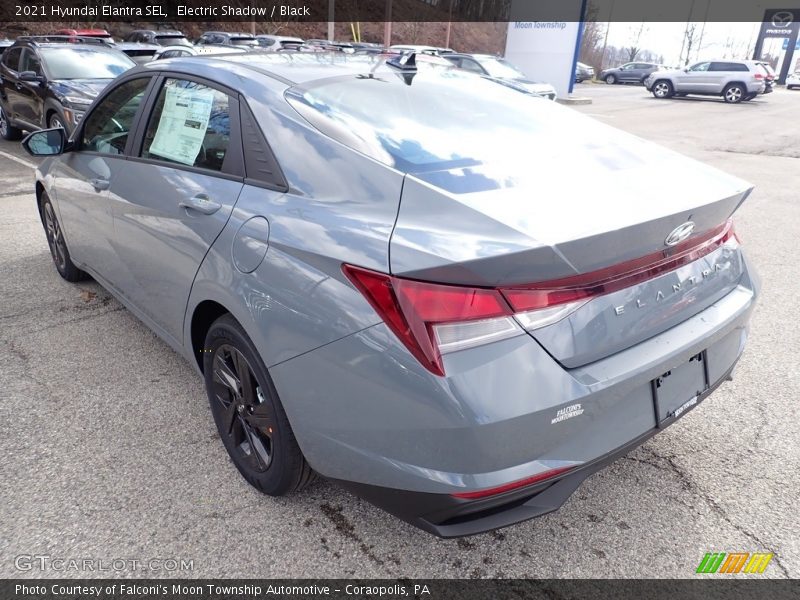 Electric Shadow / Black 2021 Hyundai Elantra SEL