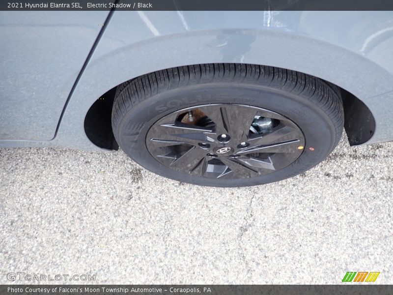 Electric Shadow / Black 2021 Hyundai Elantra SEL