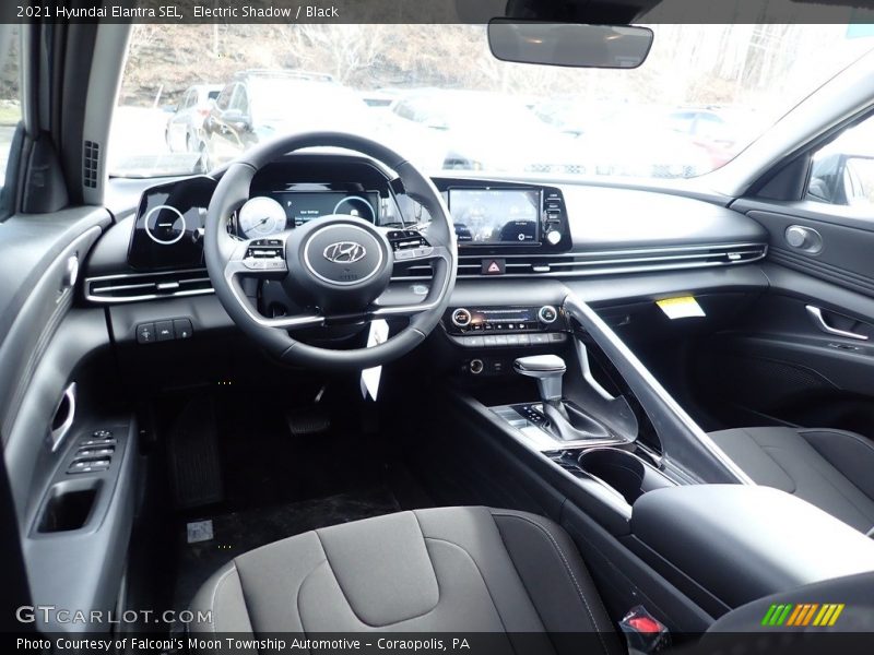 Electric Shadow / Black 2021 Hyundai Elantra SEL