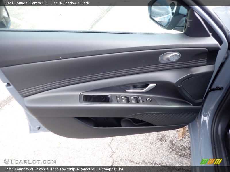 Electric Shadow / Black 2021 Hyundai Elantra SEL