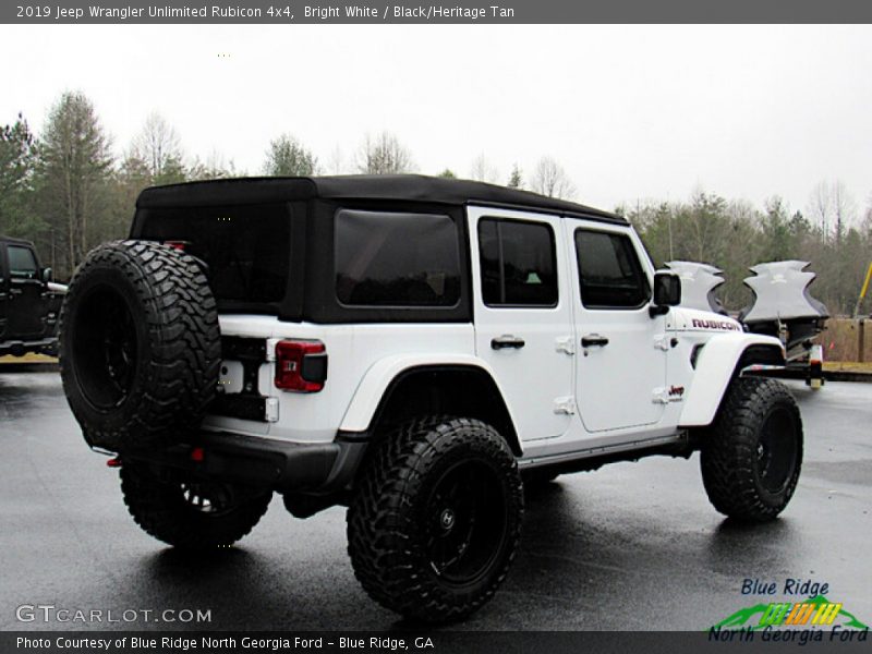 Bright White / Black/Heritage Tan 2019 Jeep Wrangler Unlimited Rubicon 4x4