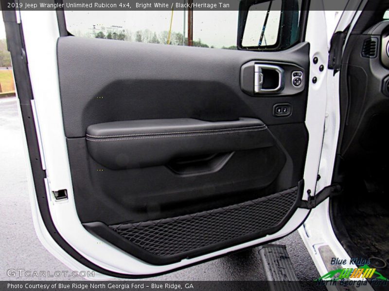 Bright White / Black/Heritage Tan 2019 Jeep Wrangler Unlimited Rubicon 4x4