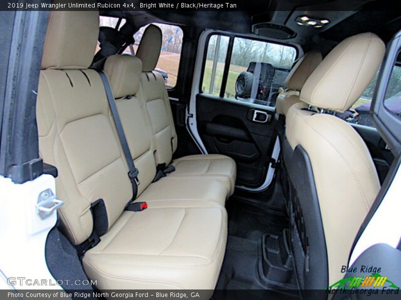 Bright White / Black/Heritage Tan 2019 Jeep Wrangler Unlimited Rubicon 4x4