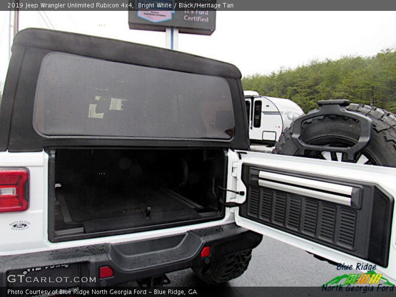 Bright White / Black/Heritage Tan 2019 Jeep Wrangler Unlimited Rubicon 4x4