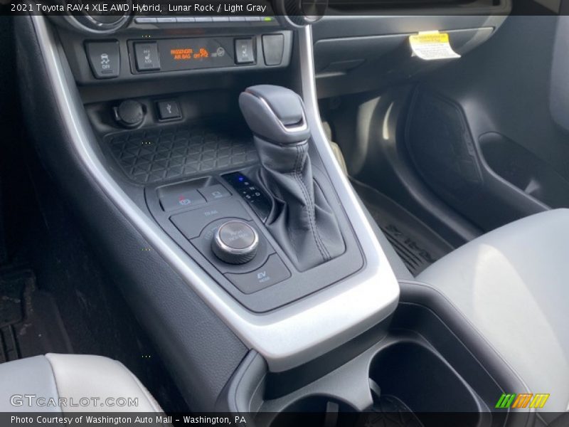 Lunar Rock / Light Gray 2021 Toyota RAV4 XLE AWD Hybrid