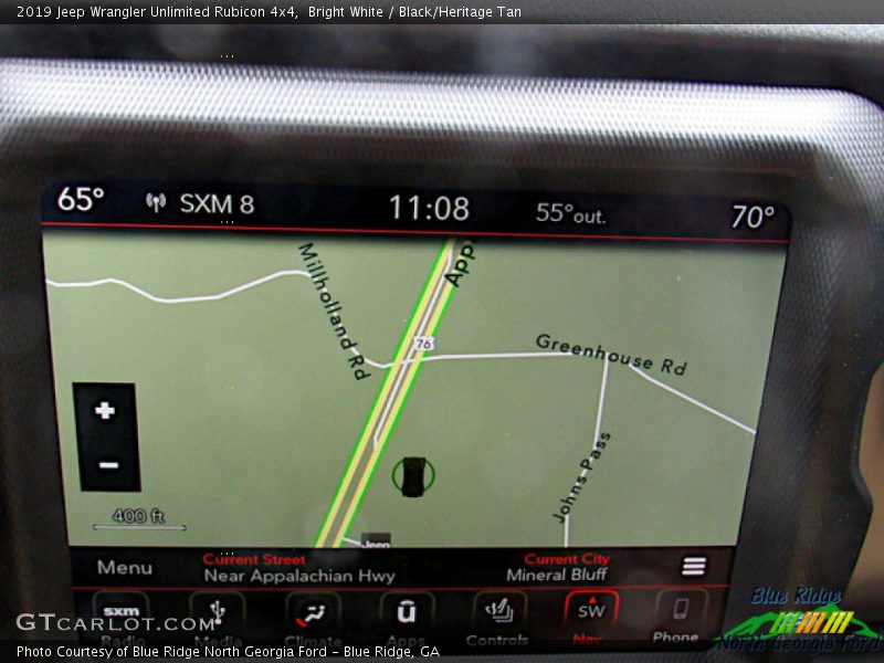 Bright White / Black/Heritage Tan 2019 Jeep Wrangler Unlimited Rubicon 4x4