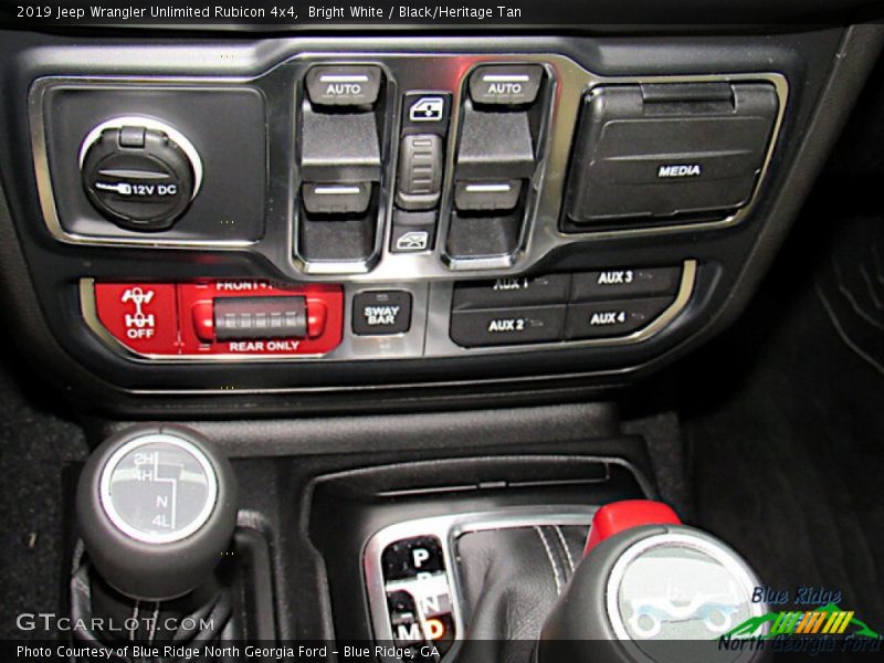 Bright White / Black/Heritage Tan 2019 Jeep Wrangler Unlimited Rubicon 4x4