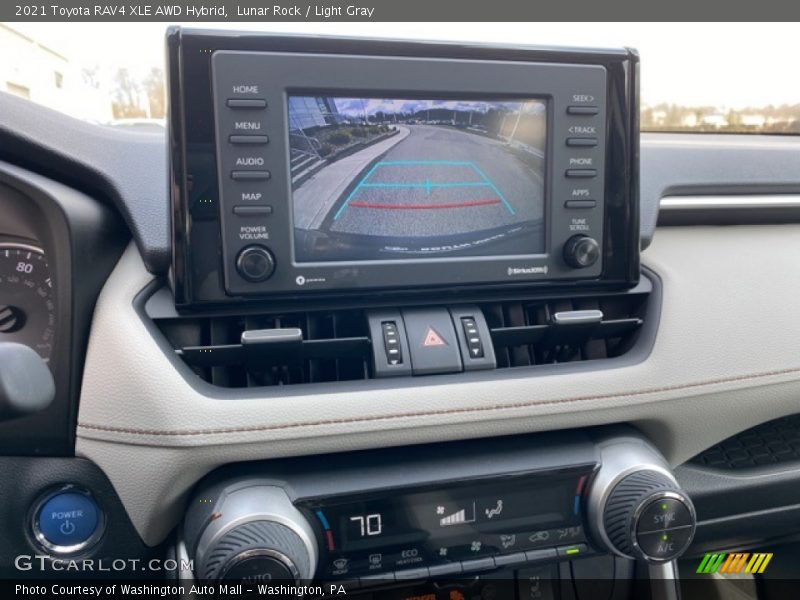 Lunar Rock / Light Gray 2021 Toyota RAV4 XLE AWD Hybrid