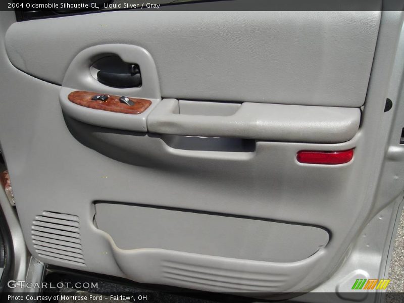 Liquid Silver / Gray 2004 Oldsmobile Silhouette GL
