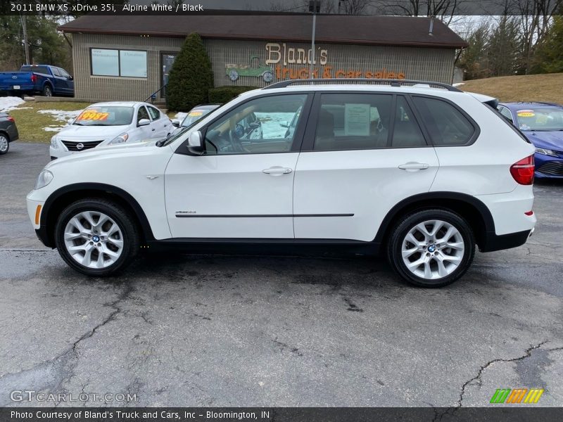 Alpine White / Black 2011 BMW X5 xDrive 35i