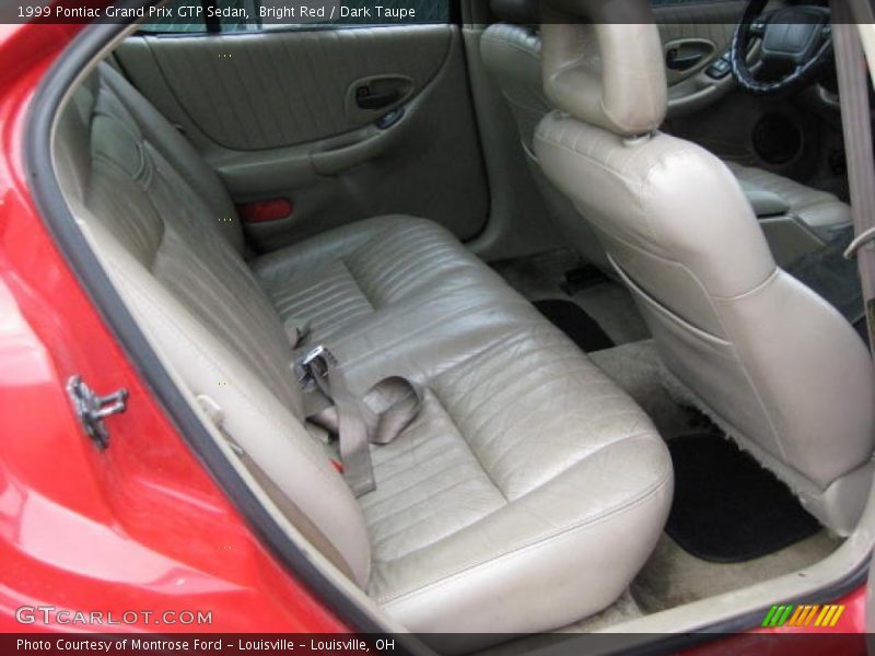 Bright Red / Dark Taupe 1999 Pontiac Grand Prix GTP Sedan