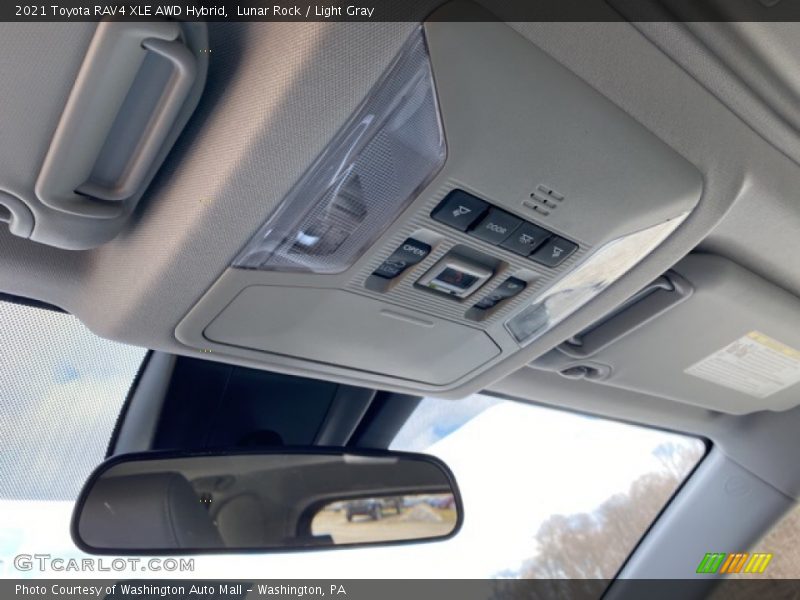 Lunar Rock / Light Gray 2021 Toyota RAV4 XLE AWD Hybrid