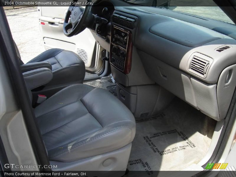 Liquid Silver / Gray 2004 Oldsmobile Silhouette GL