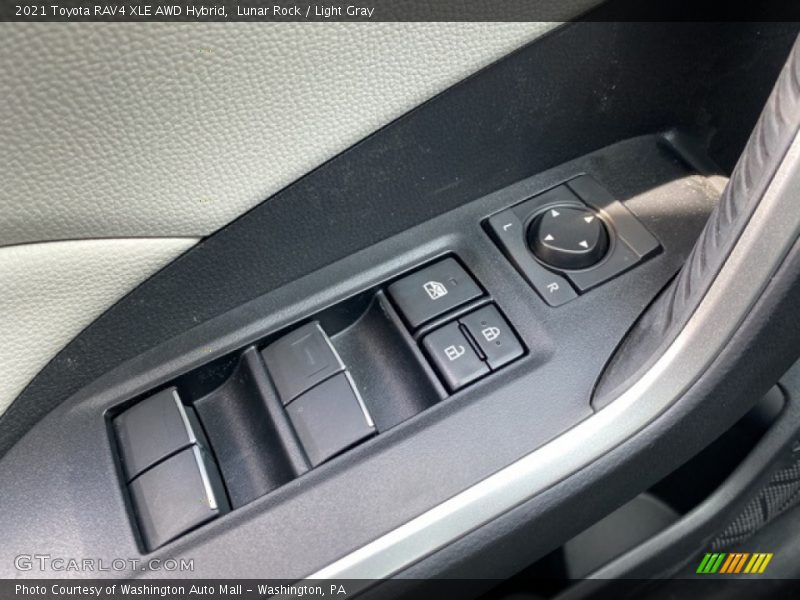 Lunar Rock / Light Gray 2021 Toyota RAV4 XLE AWD Hybrid
