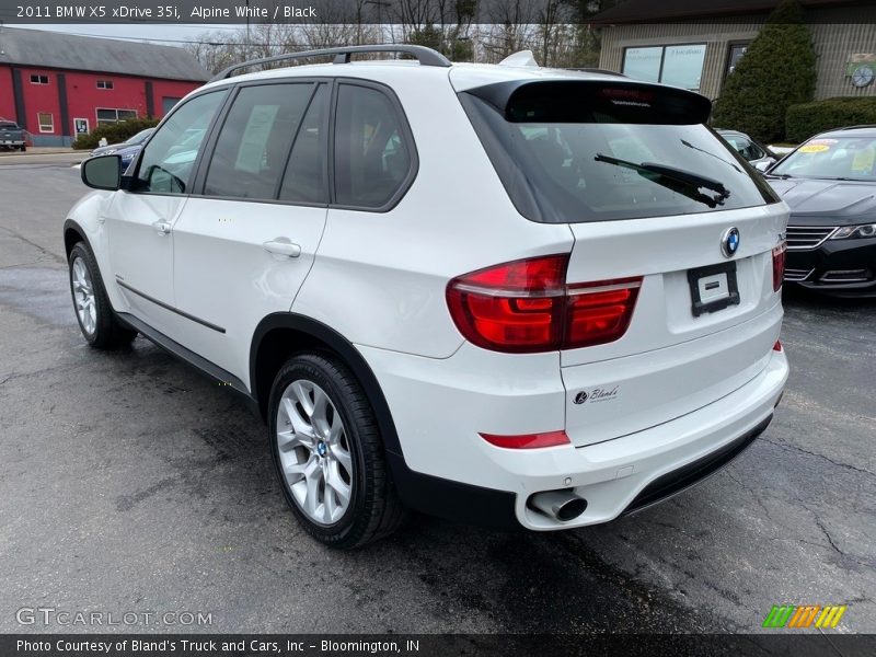 Alpine White / Black 2011 BMW X5 xDrive 35i