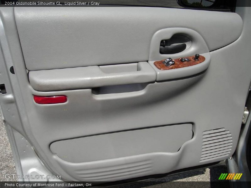 Liquid Silver / Gray 2004 Oldsmobile Silhouette GL