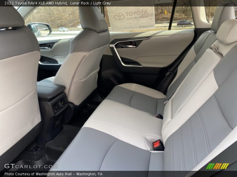 Lunar Rock / Light Gray 2021 Toyota RAV4 XLE AWD Hybrid