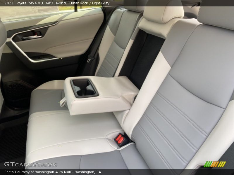 Lunar Rock / Light Gray 2021 Toyota RAV4 XLE AWD Hybrid