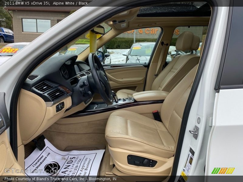 Alpine White / Black 2011 BMW X5 xDrive 35i