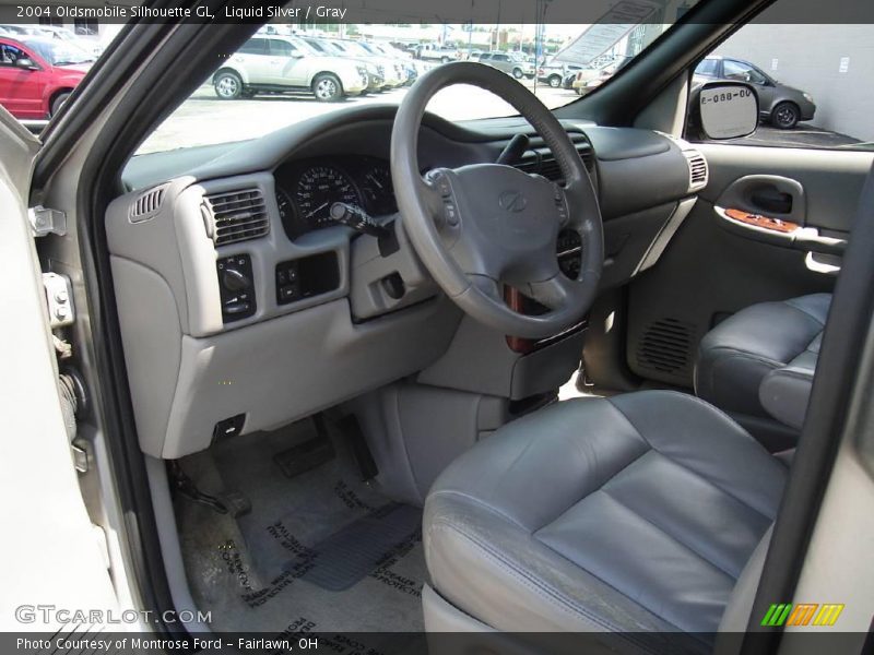 Liquid Silver / Gray 2004 Oldsmobile Silhouette GL