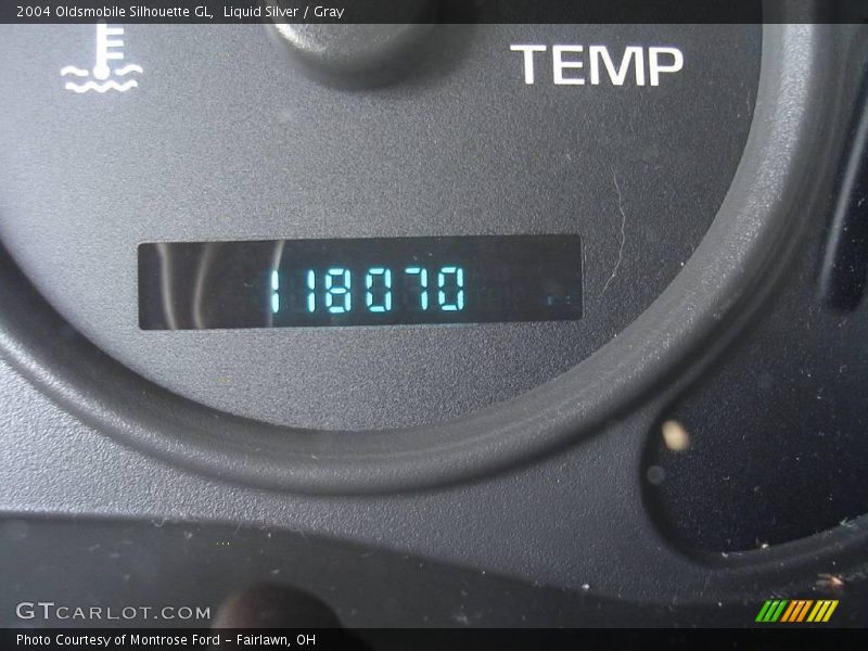Liquid Silver / Gray 2004 Oldsmobile Silhouette GL