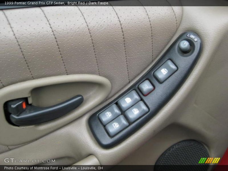 Bright Red / Dark Taupe 1999 Pontiac Grand Prix GTP Sedan