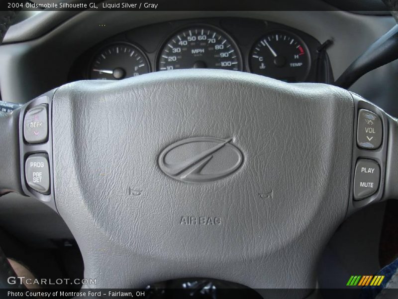 Liquid Silver / Gray 2004 Oldsmobile Silhouette GL