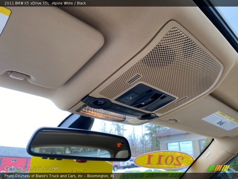 Alpine White / Black 2011 BMW X5 xDrive 35i